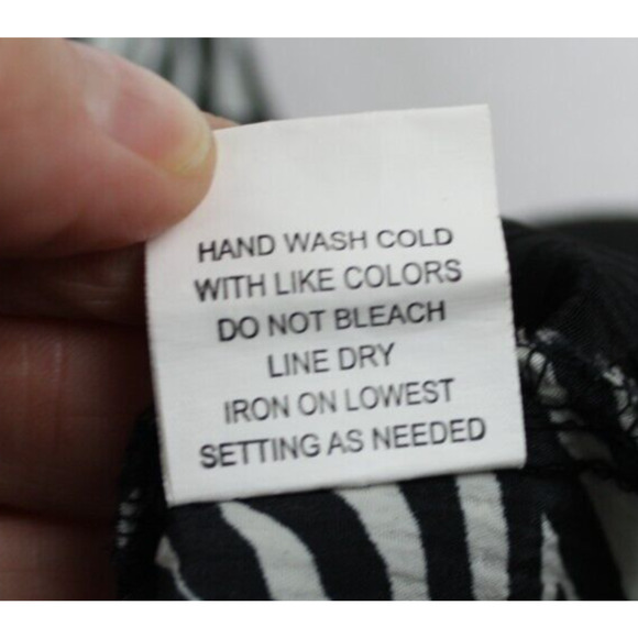 VTG Y2K Zebra Print Blouse M | Animal Print | Grunge Coquette Fairycore - Picture 7 of 13